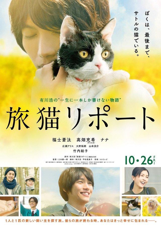 Poster của bộ phim The Travelling Cat Chronicles (Ảnh: Internet)