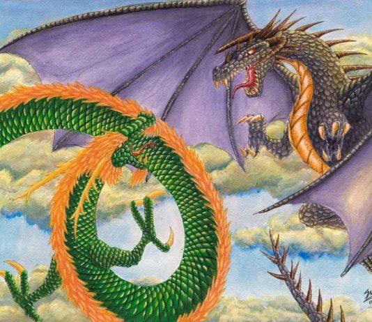 Rồng phương đông VS rồng phương tây. Đâu mới là con rồng bá đạo nhất trong huyền thoại. Rồng phương Đông VS rồng phương Tây (Nguồn: Internet).