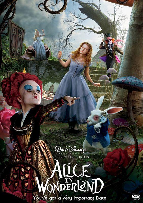 Poster Alice ở xứ sở thần tiên (nguồn ảnh: Internet)