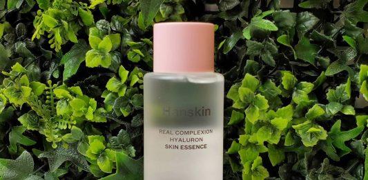 Review tinh chất dưỡng ẩm Hanskin Real Complexion Hyaluron Skin Essence ảnh bìa