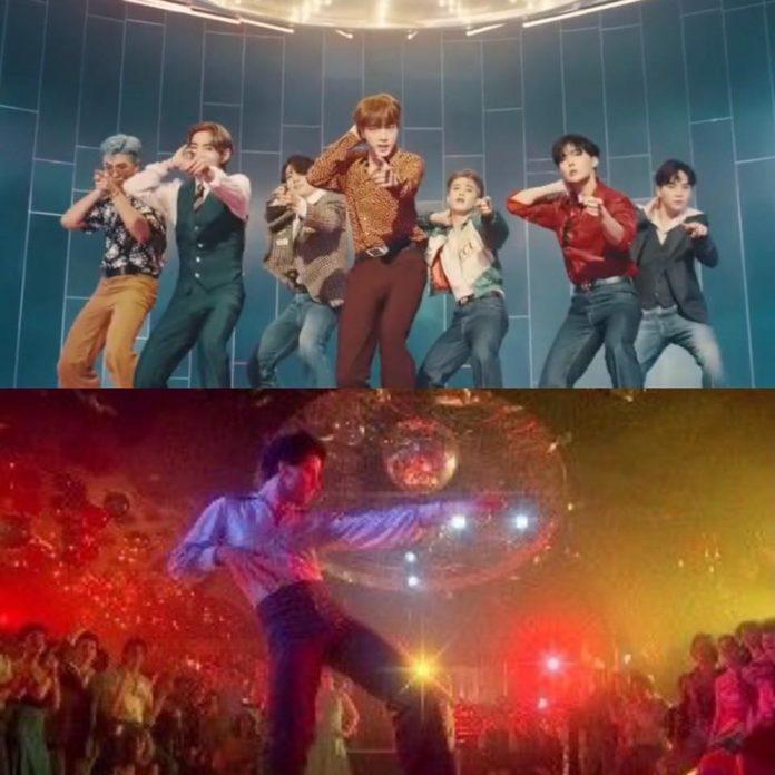 BTS nhảy lại phong cách disco nổi tiếng một thời (Ảnh: Facebook)