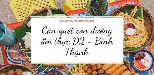 Con đường ẩm thực Nguyễn Gia Trí tại Bình Thạnh (Nguồn: Internet)