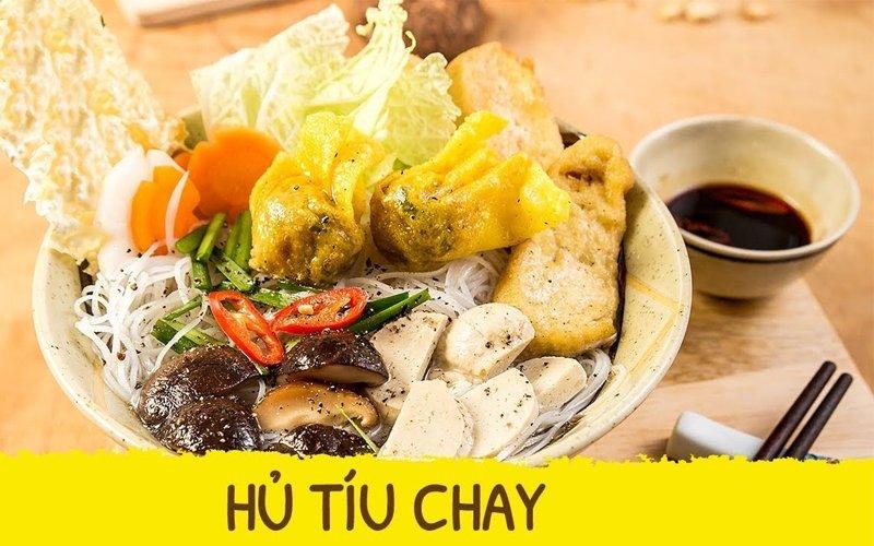 Hủ tiếu chay là món ăn quen thuộc và dễ làm (Nguồn: Internet)