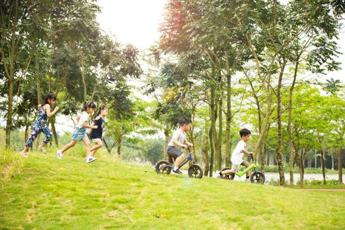 Giải trí vui vẻ trong Ecopark (Ảnh: Internet)