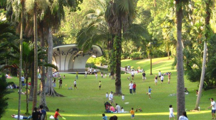 Hệ thống công viên Hương Tràm liền kề Eco Green Sài Gòn (Ảnh: Internet)