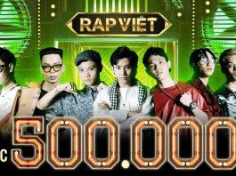 Tập 2 Rap Việt từng lập kỷ lục 570.000 lượt xem trên Youtube. (Ảnh: Internet)
