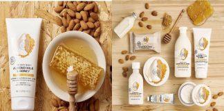 Kem dưỡng da The Body Shop Almond Milk and Honey Soothing and Restoring Body Lotion (nguồn: Internet)