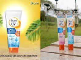 Kem chống nắng Biore UV Extra Moist Anti-Pollution Body Care Serum (nguồn: Internet)