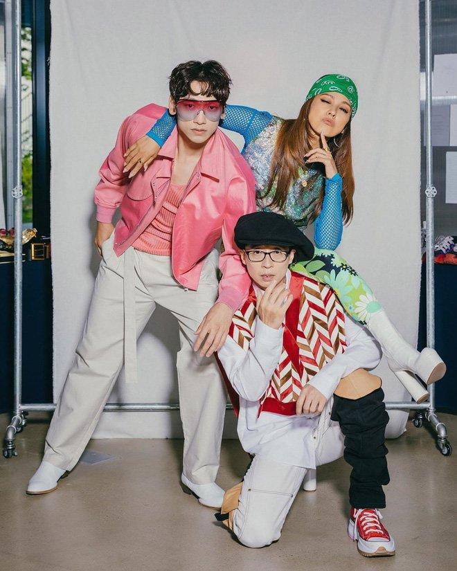 Nhóm nhạc SSAK3 với ba thành viên huyền thoại trong làng giải trí xứ Hàn. (Nguồn ảnh: Internet)