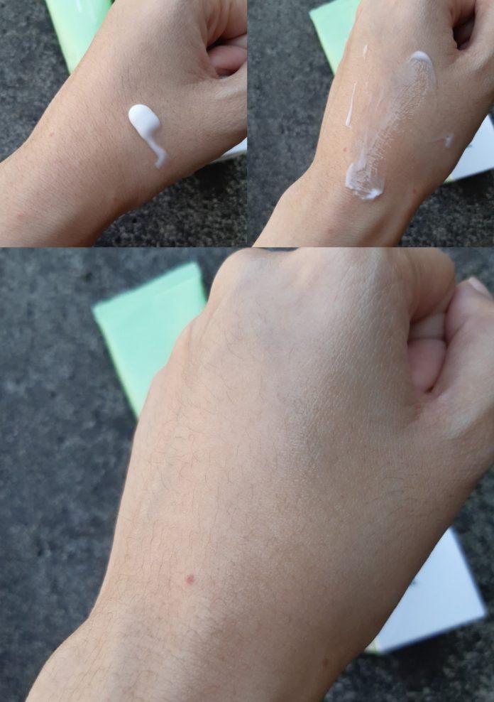 Skin1004 Madagascar Centella Cream có khả năng thấm nhanh, không nhờn dính. (Nguồn: Internet.)