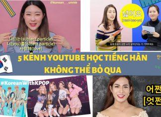 Muốn học tiếng Hàn giỏi nhất định phải biết đến những kênh YouTube này (Ảnh: BlogAnChoi)