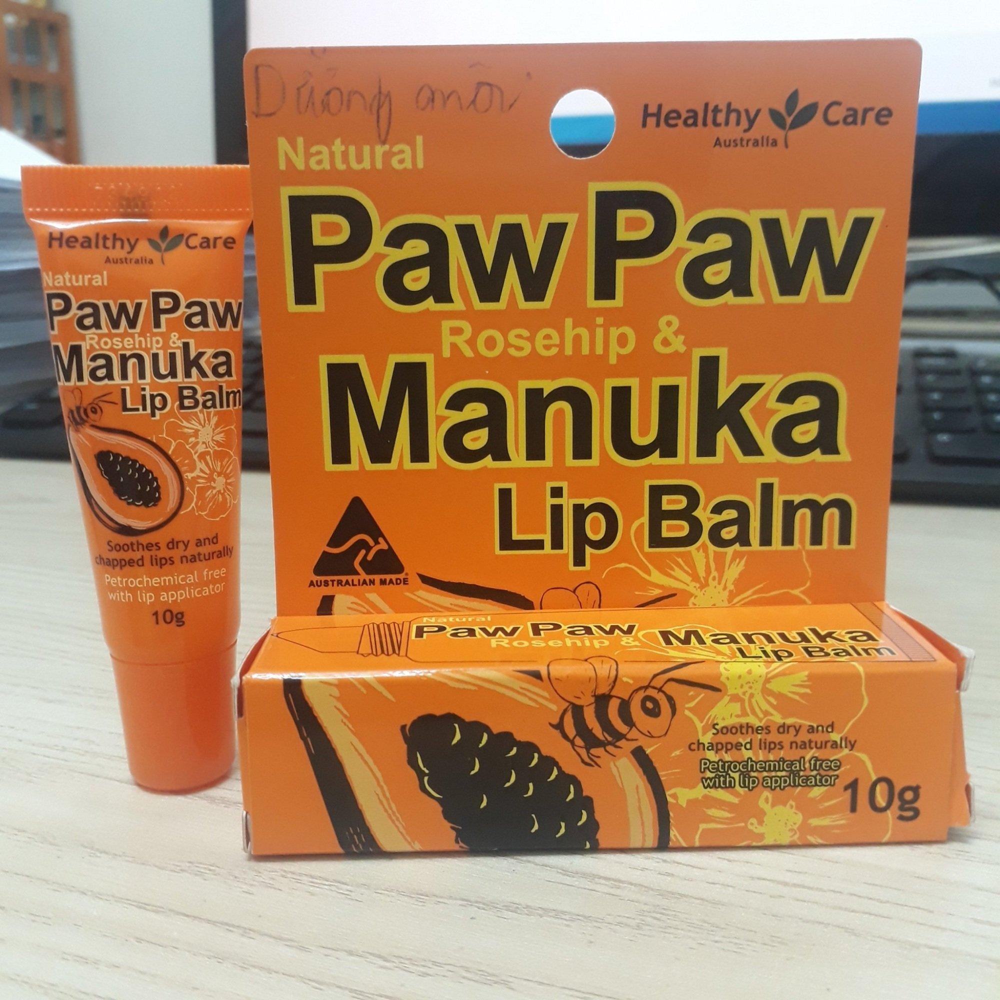 Review son dưỡng môi Paw Paw Rosehip & Manuka Lip Balm: Giá “hạt dẻ”, chất lượng yêu thương