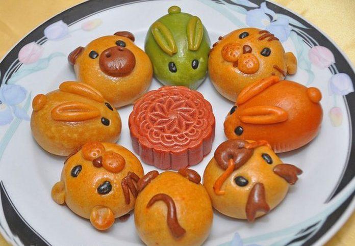 Bánh trung thu hình động vật. (Ảnh: Internet)