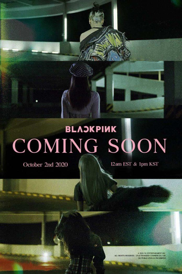 Poster chính thức của The Album hứa hẹn sự trở lại cực hoành tráng của BLACKPINK vào ngày 02/10 (Nguồn: Internet).