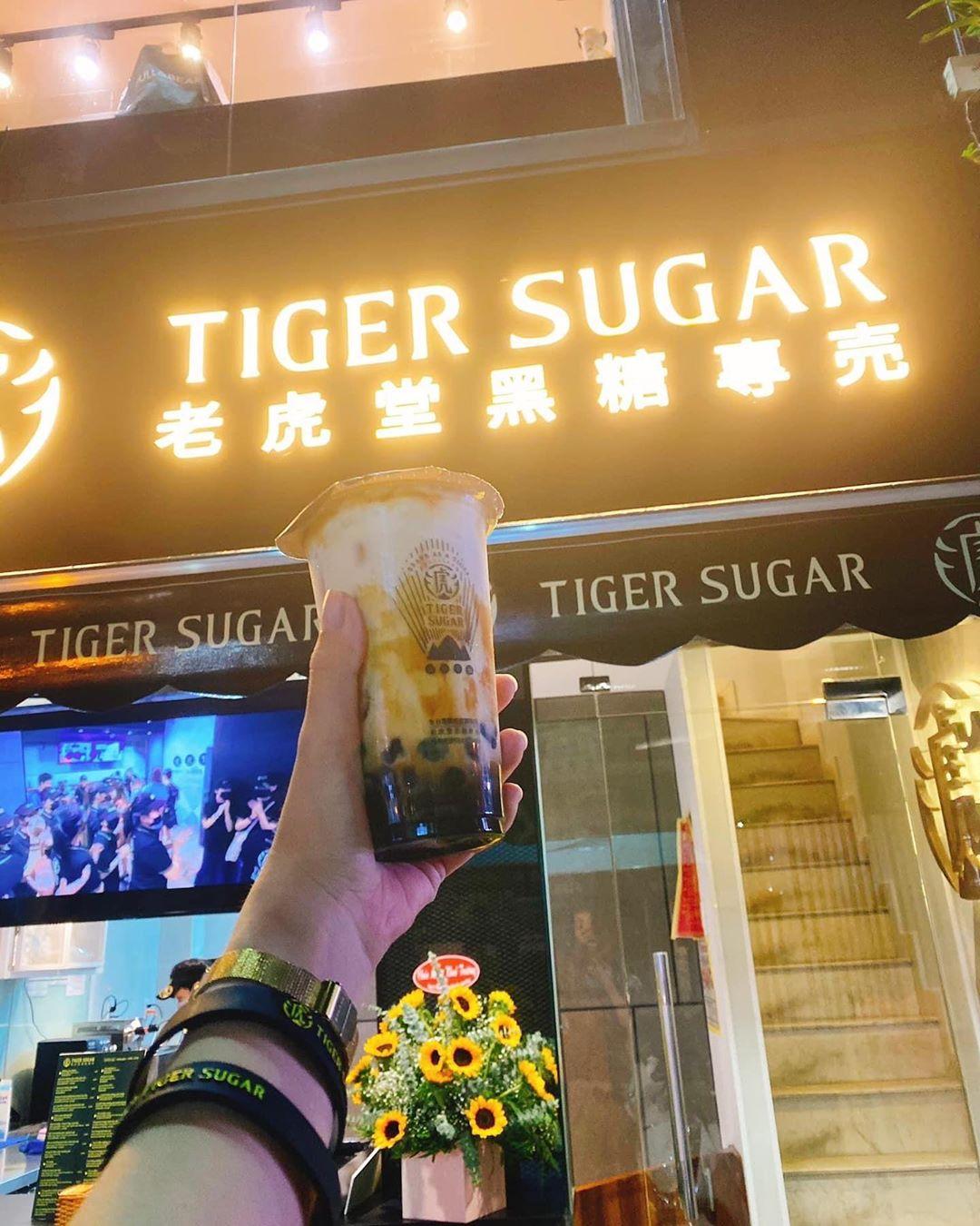 Thương hiệu Tiger Sugar từng làm ''điên đảo'' giới trẻ với món sữa tươi trân châu đường đen. Nguồn: Interent