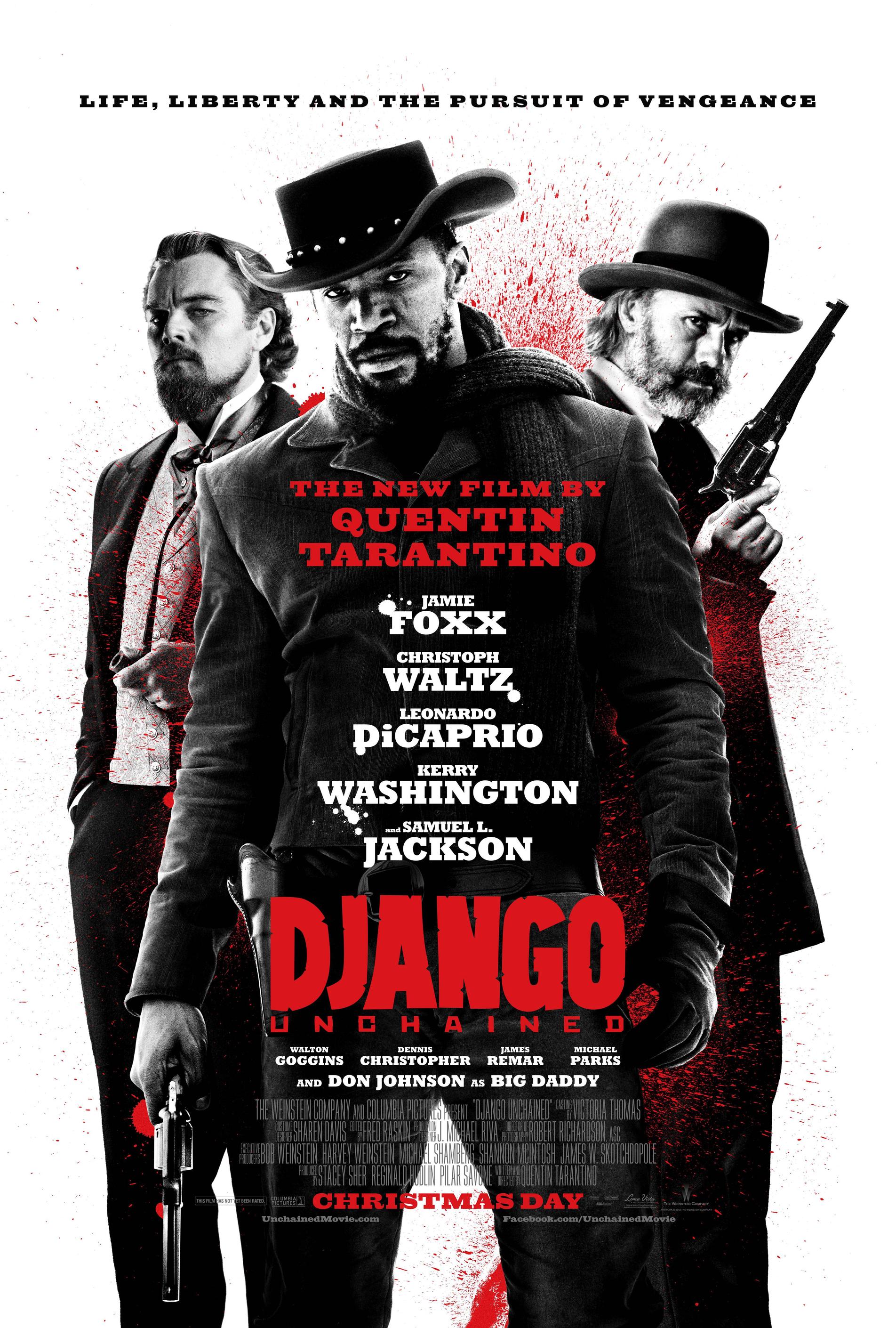 Poster phim Django Unchained.