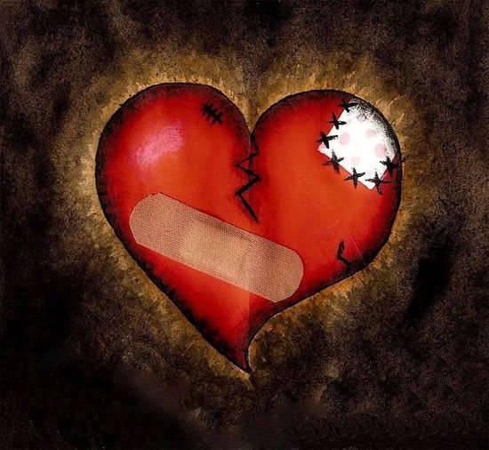 Hình ảnh trái tim tan vỡ (Nguồn: Internet) Hình ảnh trái tim tan vỡ (Nguồn: Internet)