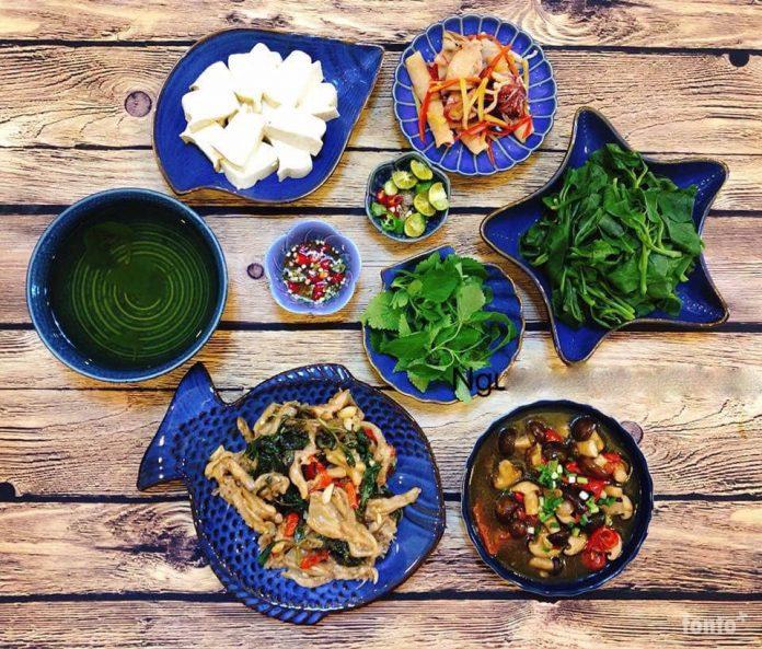 Mâm cơm gia đình dễ làm hằng ngày (Nguồn: Internet)