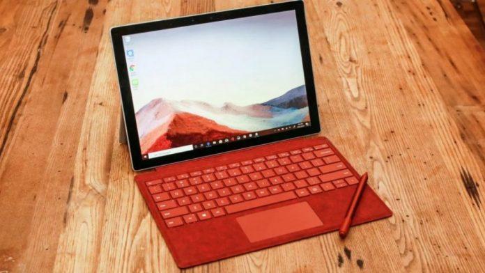 Surface Pro 7 hội đủ các yếu tố trong một máy tính bảng Window có tất cả các tính năng của một laptop. (Ảnh: Internet)