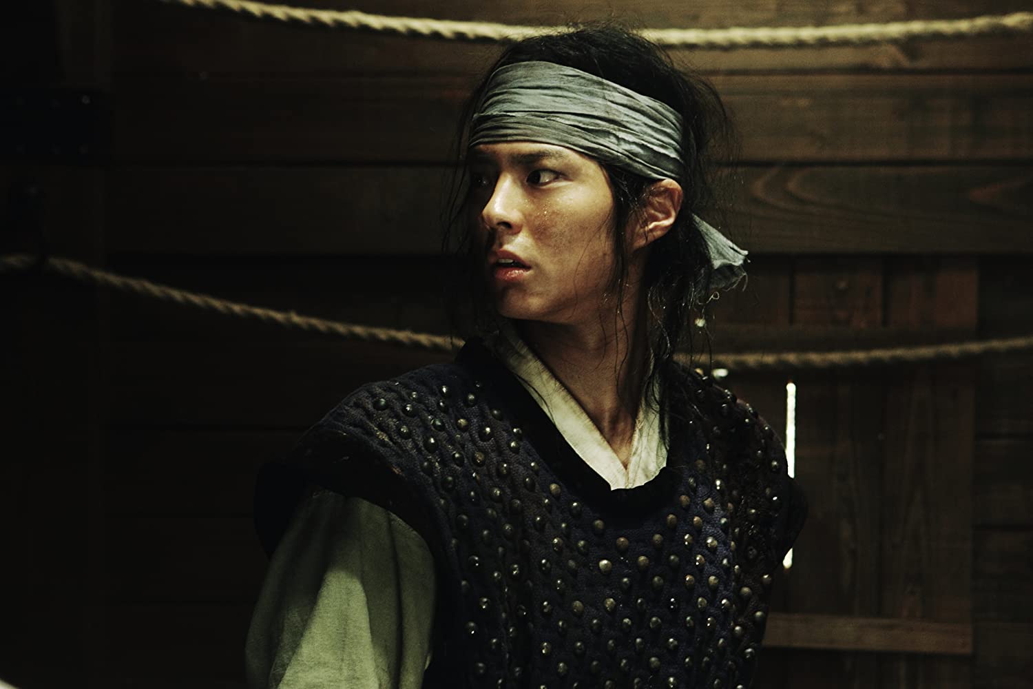 Tạo hình nhân vật của Park Bo Gum trong "Đại Thủy Chiến" (Ảnh: Internet).