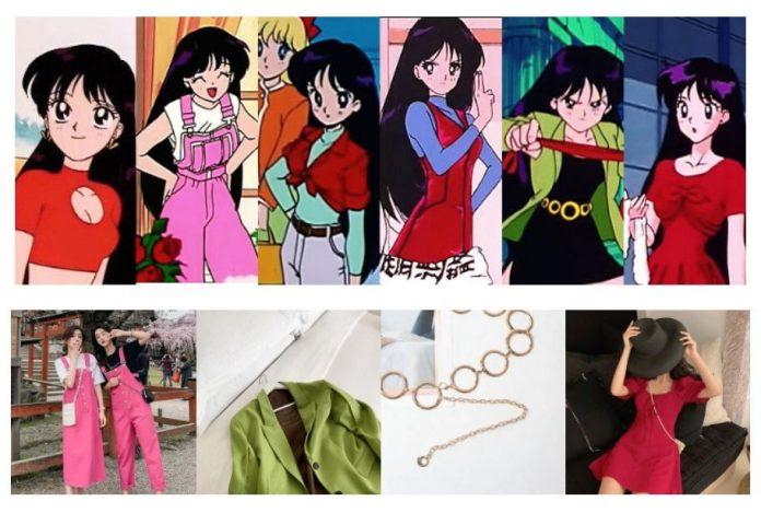 Outfit của Rei Hino (ảnh: internet)