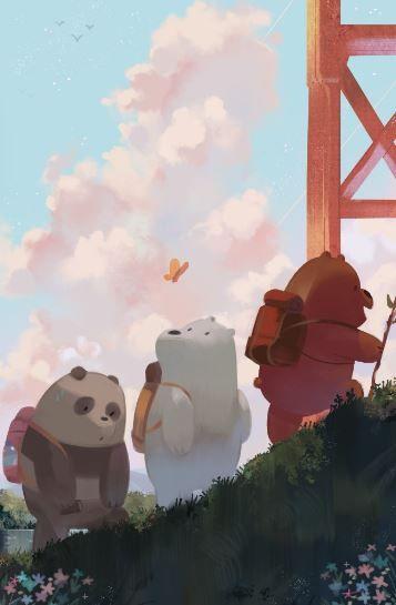 55+ ảnh nền điện thoại cute dành cho fan của We Bare Bears - BlogAnChoi