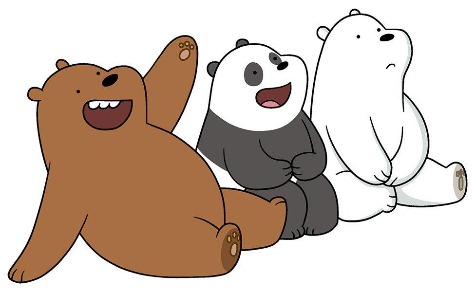 Ba anh em gấu Grizzly, Panda và Ice Bear trong "Chúng tôi đơn giản là Gấu" (Ảnh Internet)