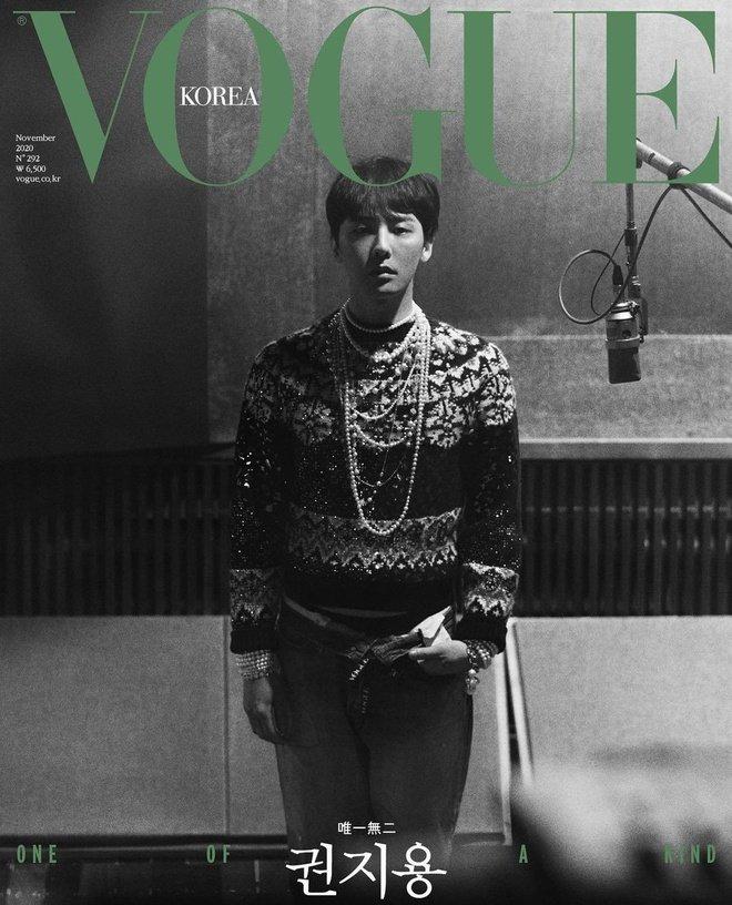 G-Dragon là một gương mặt quen thuộc của tạp chí Vogue (Nguồn: Internet)