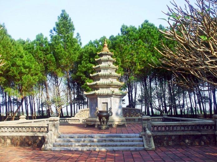 Khu mộ tháp của cố hòa thượng Thích Đôn Hậu (nguồn: Internet)