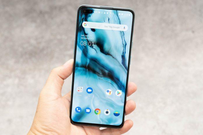 Màn hình của OnePlus Nord 5G