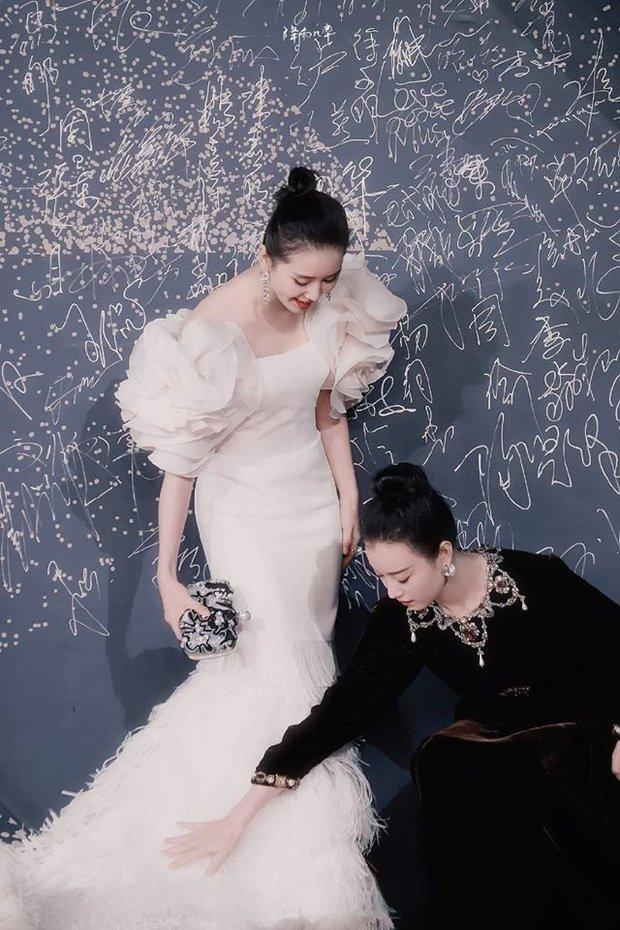 Nhiều người đã leo con thuyền bách hợp này từ lần Nghê Ni nâng váy cho Lưu Thi Thi ở Kim Kê Bách Hoa lần thứ 32. (Ảnh: Internet)