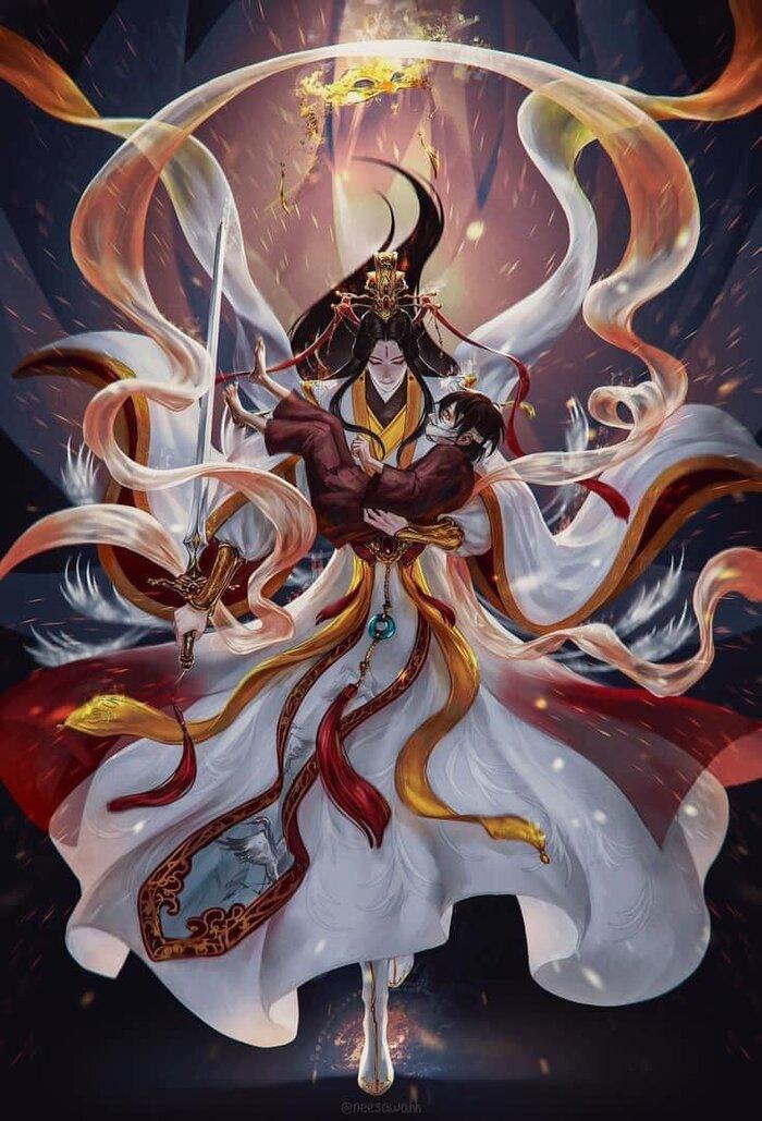 Tạ Liên và Hoa Thành (Nguồn: Internet)