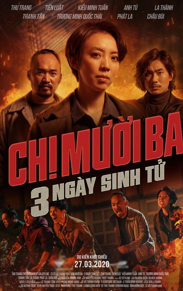 Poster phim Chị Mười Ba: 3 Ngày Sinh Tử. (Ảnh: Internet)