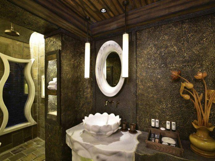 Phòng tắm ấn tượng tại Legacy Yên Tử ( nguồn internet )