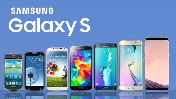 Samsung Galaxy S qua các năm. (Nguồn: Internet)