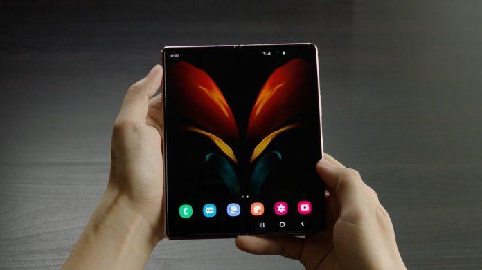 Màn hình của Samsung Galaxy Z Fold 2