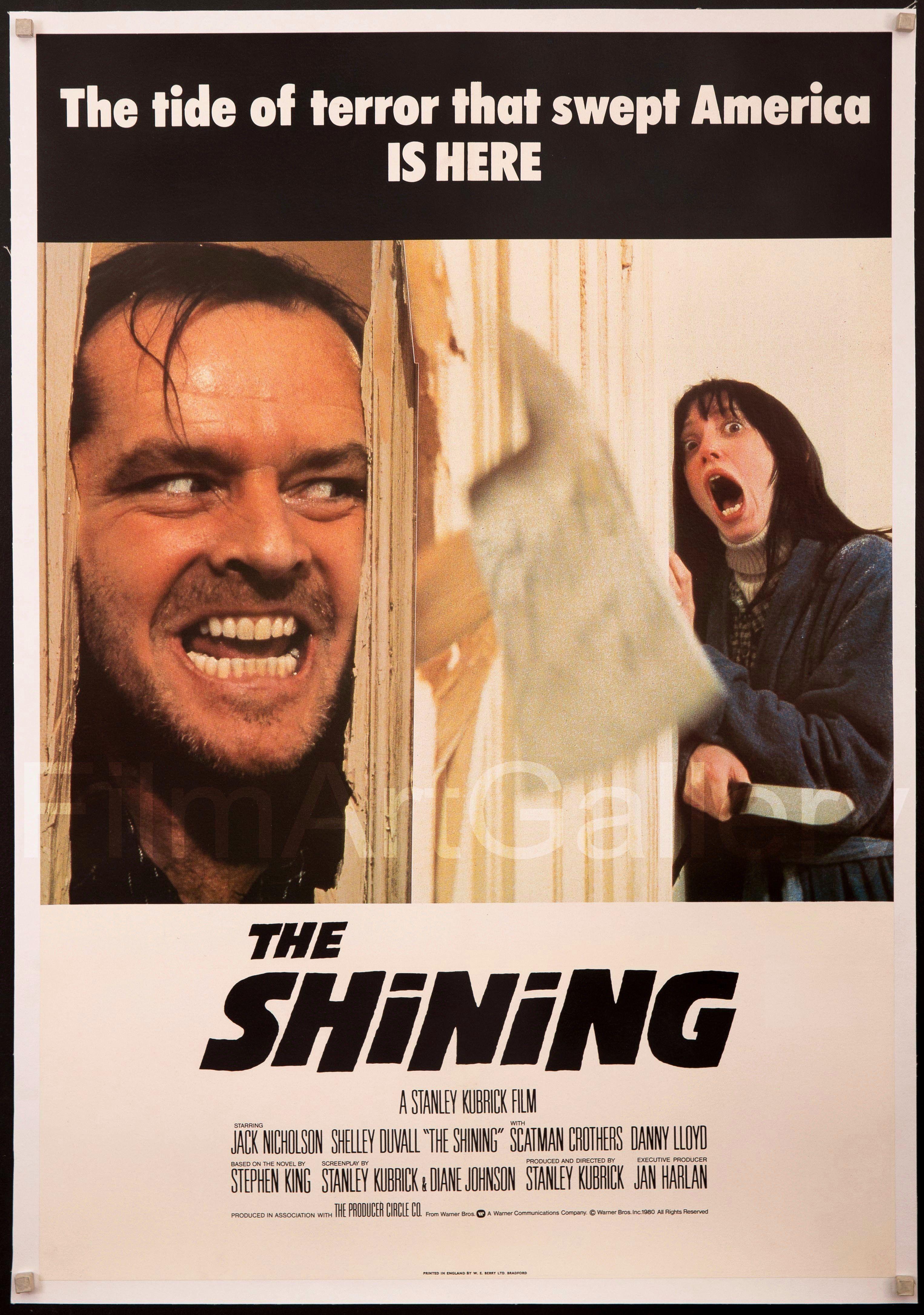 Poster phim The Shining (ảnh: Internet)
