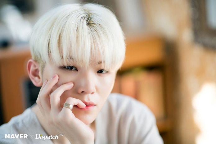 "Cục kẹo bông" Woozi cực kì đáng yêu (nguồn: internet)