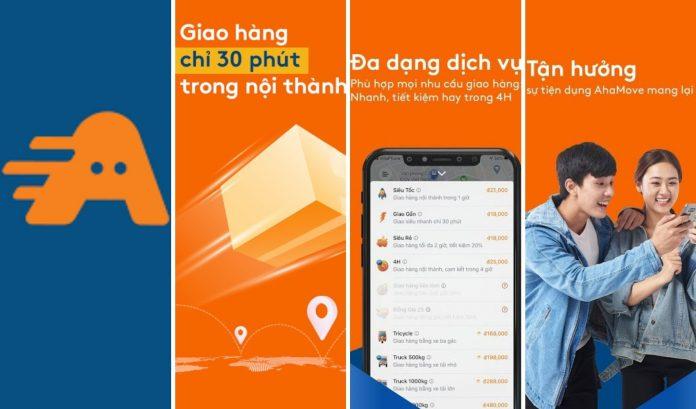 AhaMove là sự lựa chọn số một cho các chủ hàng nội thành Hà Nội và Hồ Chí Minh. (Ảnh: Internet)