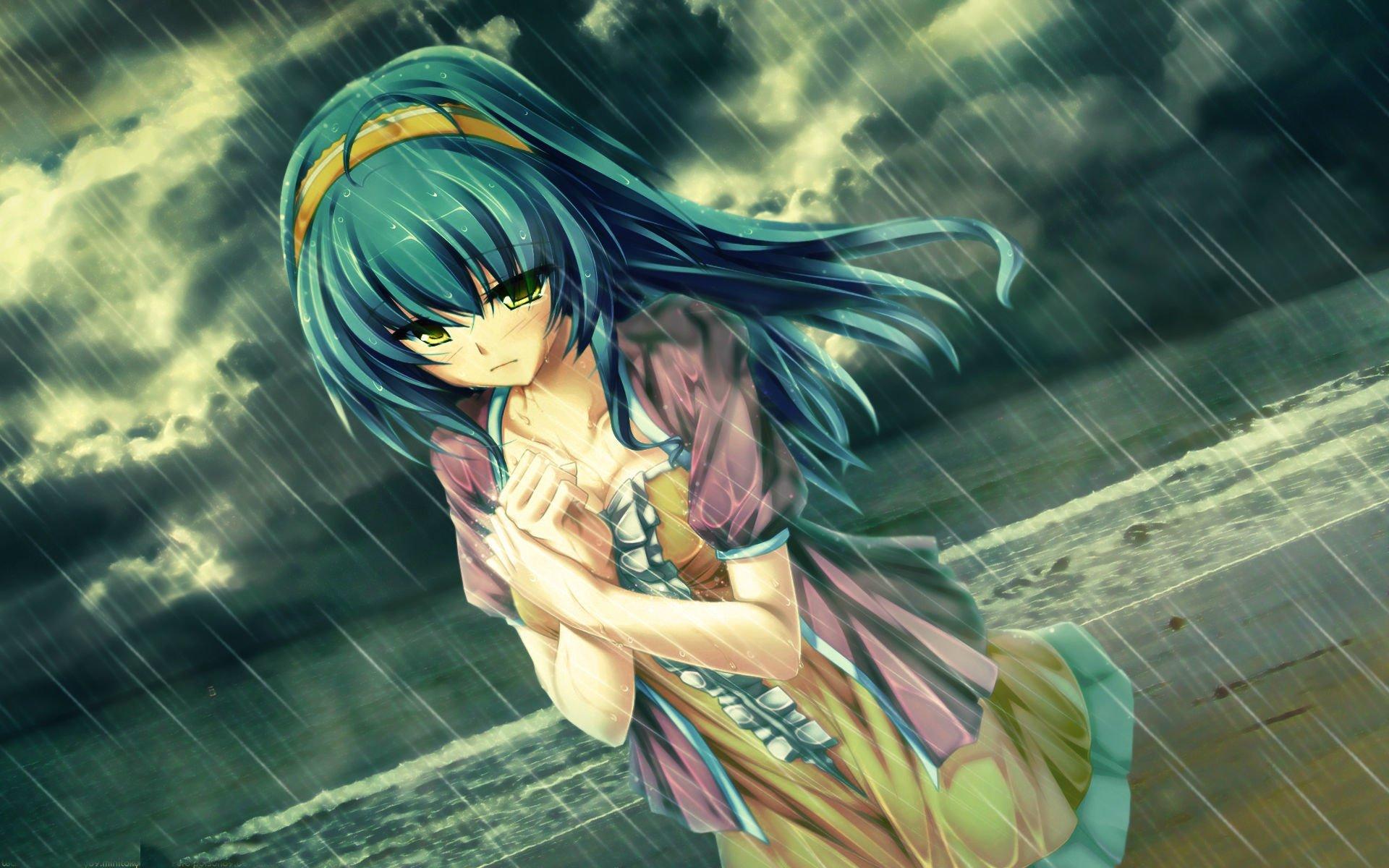 Người buồn thường khóc trong mưa (Nguồn: Internet)