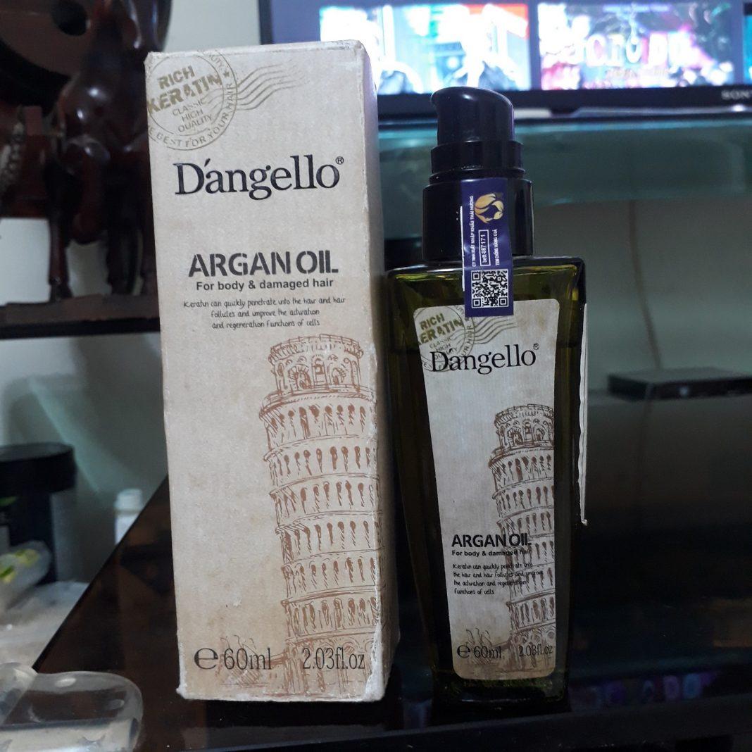 Review tinh dầu dưỡng tóc D'angello ARGAN OIL: Hiệu quả cho mái tóc đẹp đến bất ngờ
