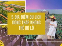 Địa điểm du lịch Đồng Tháp (Nguồn: Internet)