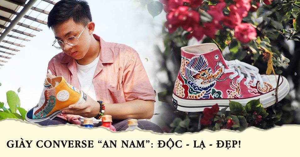 Giày Converse phiên bản An Nam: Được săn lùng chẳng kém giày G-Dragon