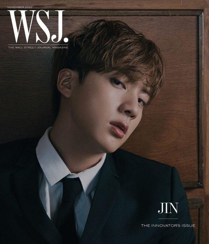 Jin chụp ảnh cho tạp chí WSJ. (Ảnh: WSJ.)