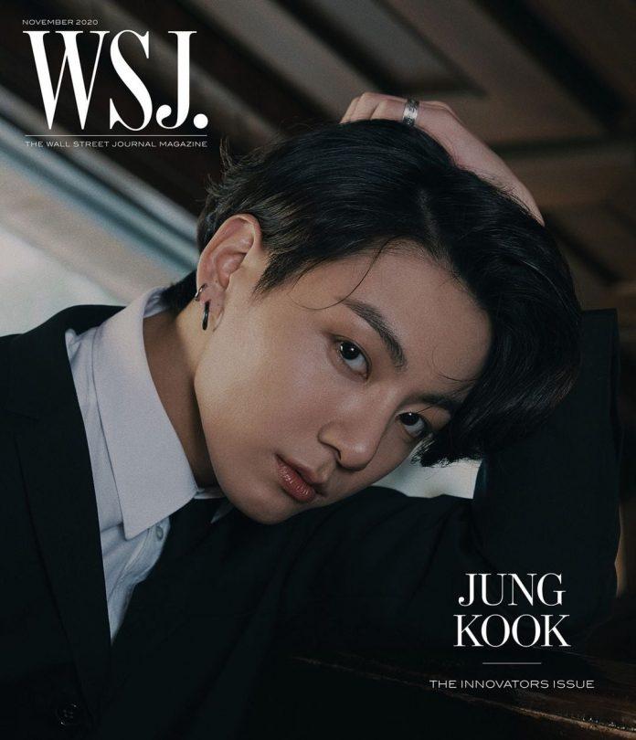 Jungkook chụp ảnh cho tạp chí WSJ. (Ảnh: WSJ.)