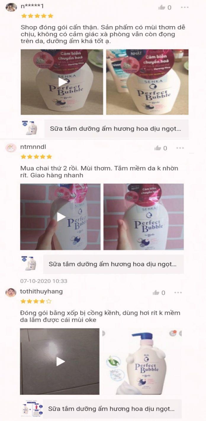 Đánh giá của khách mua hàng trên Shopee (ảnh: BlogAnChoi)