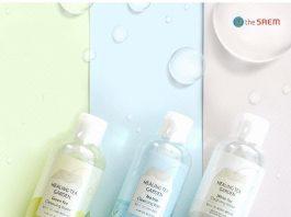 Review nước tẩy trang The Saem Healing Tea Garden Cleansing Water. (Ảnh: Internet)