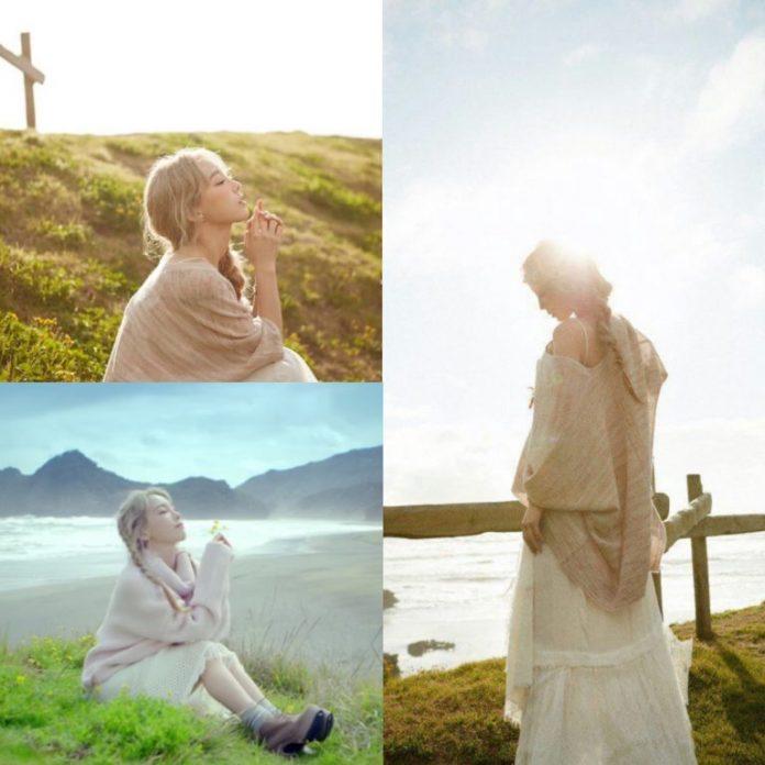 Taeyeon với khung cảnh tuyệt đẹp trong MV I. (Nguồn: Internet)
