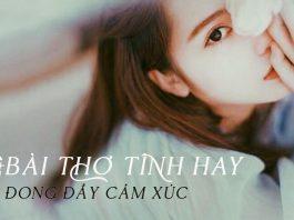 Thơ tình hay nhất 2020
