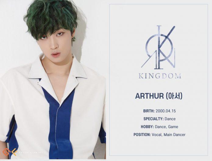 Thành viên Arthur của nhóm nhạc nam KINGDOM. (Nguồn: Internet)
